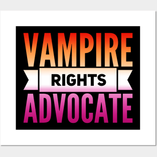 Vampire Rights Advocate (Sunset Lesbian) Posters and Art